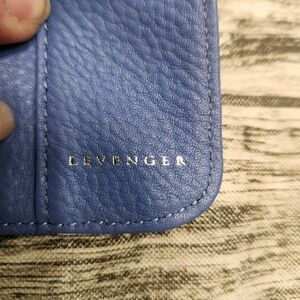 Levenger Periwinkle Leather Accessory